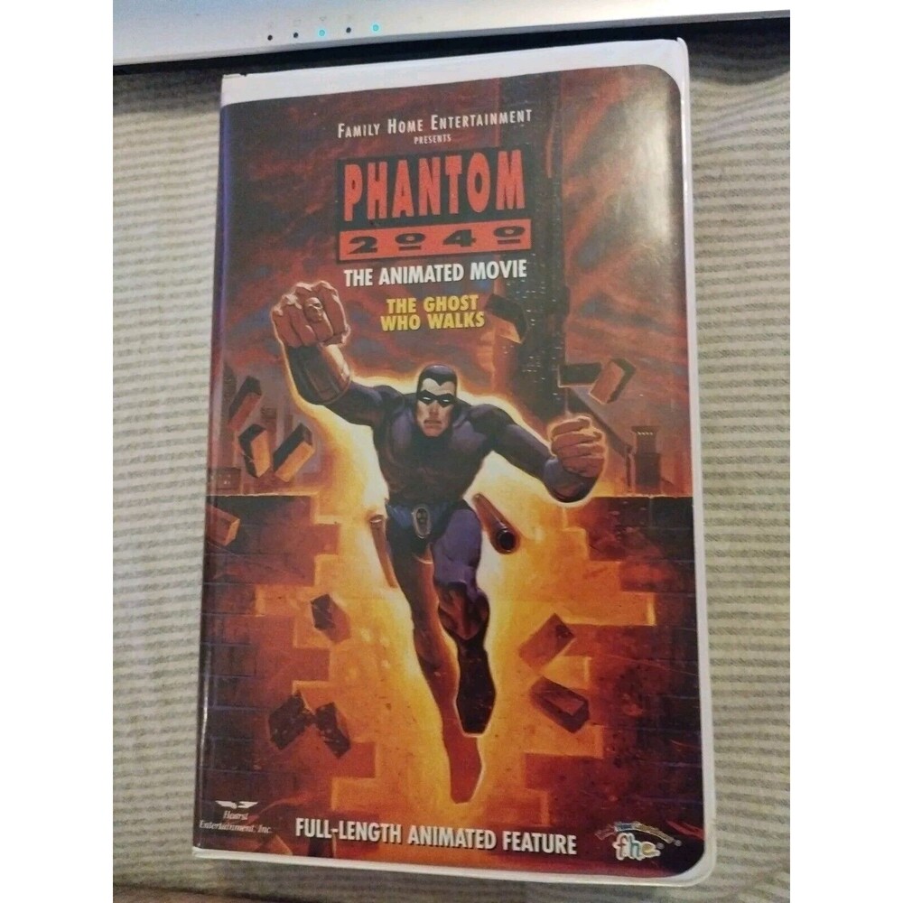 Phantom 2040 Movie: The Ghost Who Walks VHS 1996 f.h.e. Release Clamshell Film